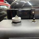 Black 4WD Pressurized Car Roof Off-Road Camping Shower Water Tank with 20L