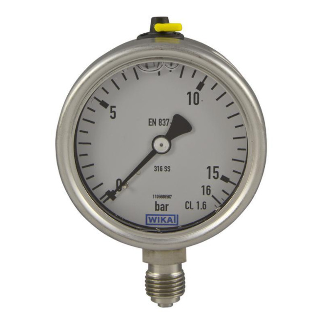 Magnetic Electric Contact Pressure Gauge 150mm YXC-100B Con Ranges Support 1.6MP