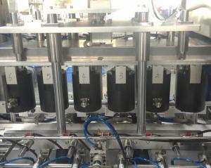 Quality 2400-3000 Bottles Per Hour Automatic Linear Type Glass Bottle Jar Metal Tin Vacuum Sealing Capping Machine wholesale