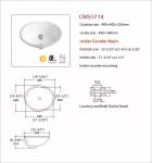 Drop In Farmhouse Ada Bathroom Sink Small Simple Streamlined Versatile