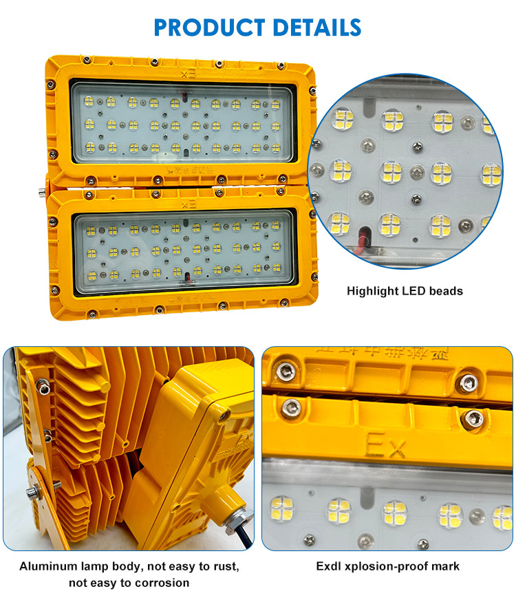 SMD3030 Led Hazard Explosion Proof Sight Glass Light AC100-265V
