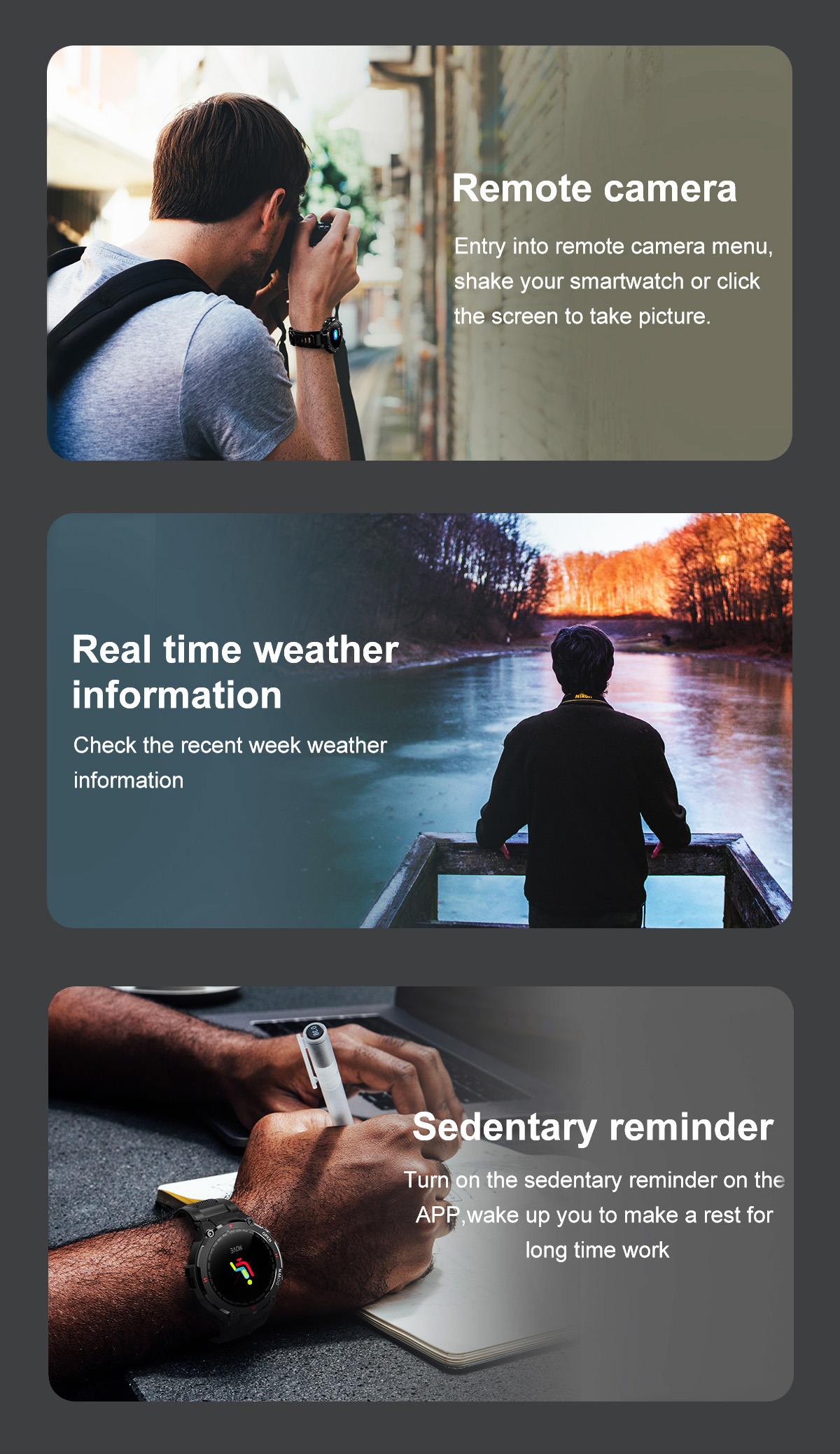 K32 Smartwatch 400mAh Blood PressureSuper Long Standby Time