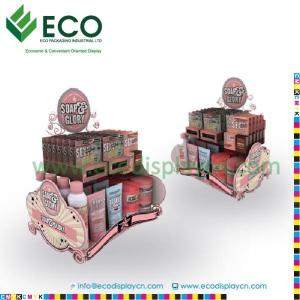 Quality POP POS Cosmetic Corrugated Cardboard Counter Display wholesale