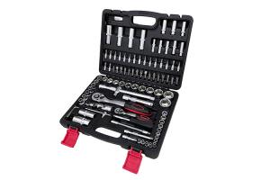 Quality Plastic Box 93Pcs Mechanic Tool Sets Combo Kit for car repairing wholesale