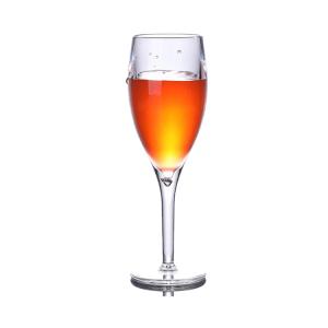 Quality 2.5oz Small SAN Plastic Biodegradable Champagne Flutes Glasses 70ml wholesale