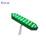 15 inch 7 segment led display outdoor green color module