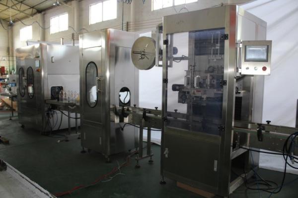 Food Volumetric Liquid Filling Machine Automatic Oil Bottling Capping Labeling