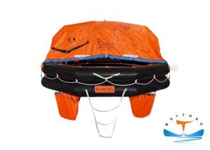 Quality Fast Boarding Marine Life Raft Large Safety Factor 43m Max. Stowage Height wholesale