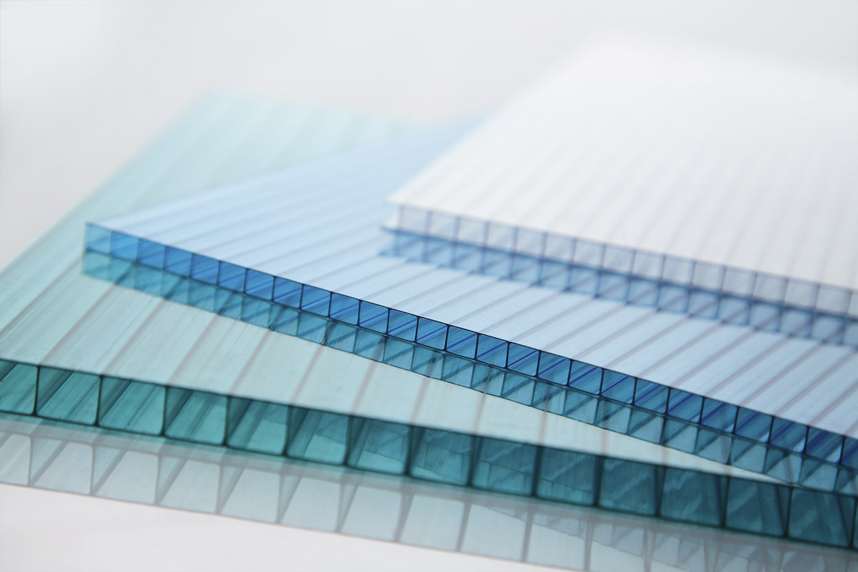 Anti Wind PC Sheet Greenhouse High Light Transmission Span Width 9.6 / 10.8 / 12m