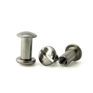 Quality TM4*7 Male Stainless Steel Chicago Screw Post For Book Binding Post wholesale