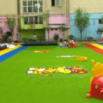 Synthetic Colorful Artificial Grass For Venue Entertainment Ground Amusement