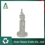 HESEN LED Hookah Shisha Borosilicate Glass Bubbler Pipe