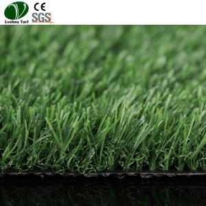 Quality Garden Fake Artificial Lawn Carpet 25mm Pile Height Anti Ultraviolet Industrial wholesale