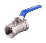 Stainless Steel 304 3-Way Ball Valve T Mounting Pad Female Type with Vinyl