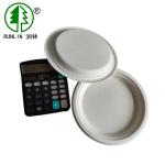 FDA 9in Biodegradable Sugarcane Bagasse Plates Disposable Dishware Wedding Pulp