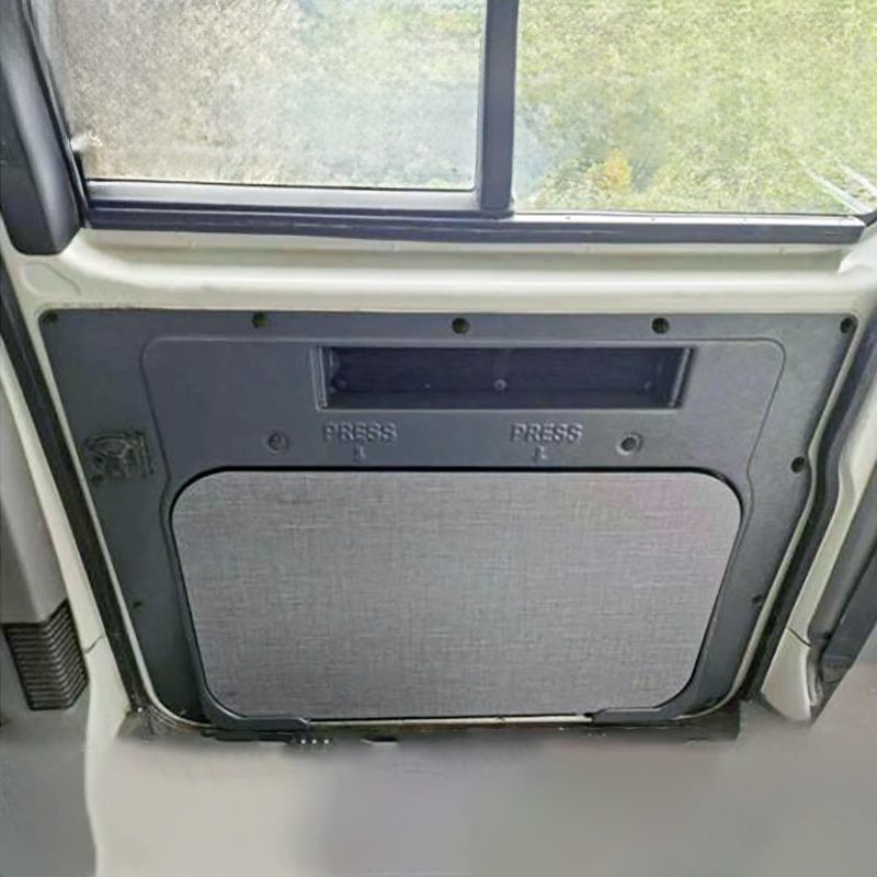 Self-Propelled/Trailer Rvs Std Door Storage Board &amp; Folding Table System