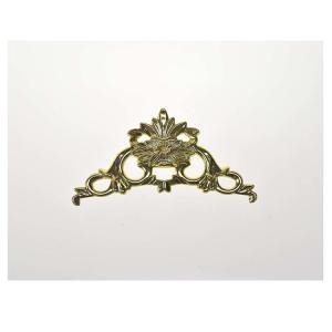 Quality Casket lid Coffin Accessories F06 gold color and PP plastic material wholesale