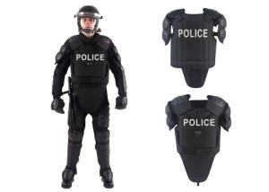 Quality 8-9 KGS Riot Police Armor Fire Stab And Impact Protection For Crowd Control wholesale