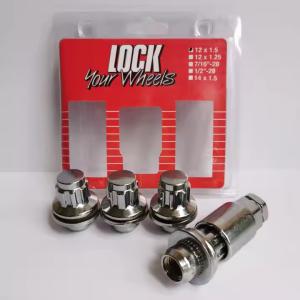 Quality Safe Silvery Wheel Lug Nuts 37mm Length ANSI/ASME Certification wholesale
