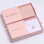 Recyclable Jewelry Packaging Box Earrings And Necklaces Cardboard Jewelry Gift