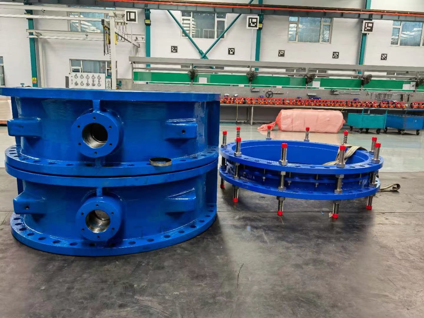 Rubber Pipe Union Connector Ductile Iron Pipe Flange Pipe Fitting Connector Dismantling Joints