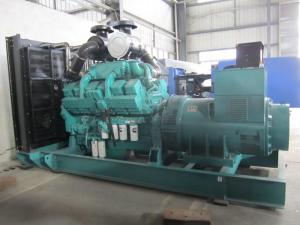 Quality Water Cooled Cummins Diesel Genset 600KW / 750KVA With EFC Speed Governor wholesale