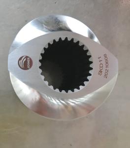 Quality Polishing 58 MC18 Convey Screw Elements Vacuum Quenching Heat Treatment wholesale