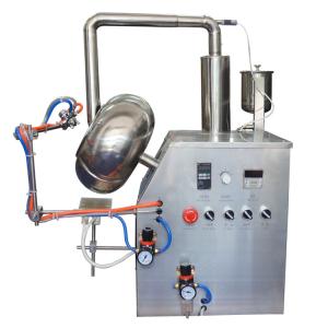 Quality Automatic Flavor Tablet Coating Equipment / Safety Pill Coating Machine wholesale