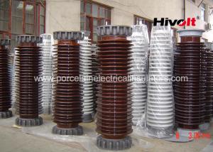 Quality Station Post Insulators Without Conductor , Line Post Insulators White / Brown / Grey Color wholesale