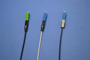 Quality Singlemode SC Field Assembly 9 / 125um Optical Fiber Connectors (FAST Connector) ≤ 0.3dB wholesale