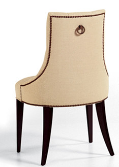 Velvet Leather Chesterfield Dining Chairs Grey Brown Cream Green Grey Beige