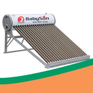 Quality Grey Active 180L Sun Solar Water Heater With Electric Backup wholesale