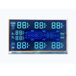 Quality Transmissive Customized Lcd Monochrome Display 6 Digit Screen wholesale