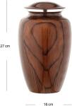 Cherry Wood Grain Finish Cremation Urn | Human Ashes Adult Memorial urn, Burial,