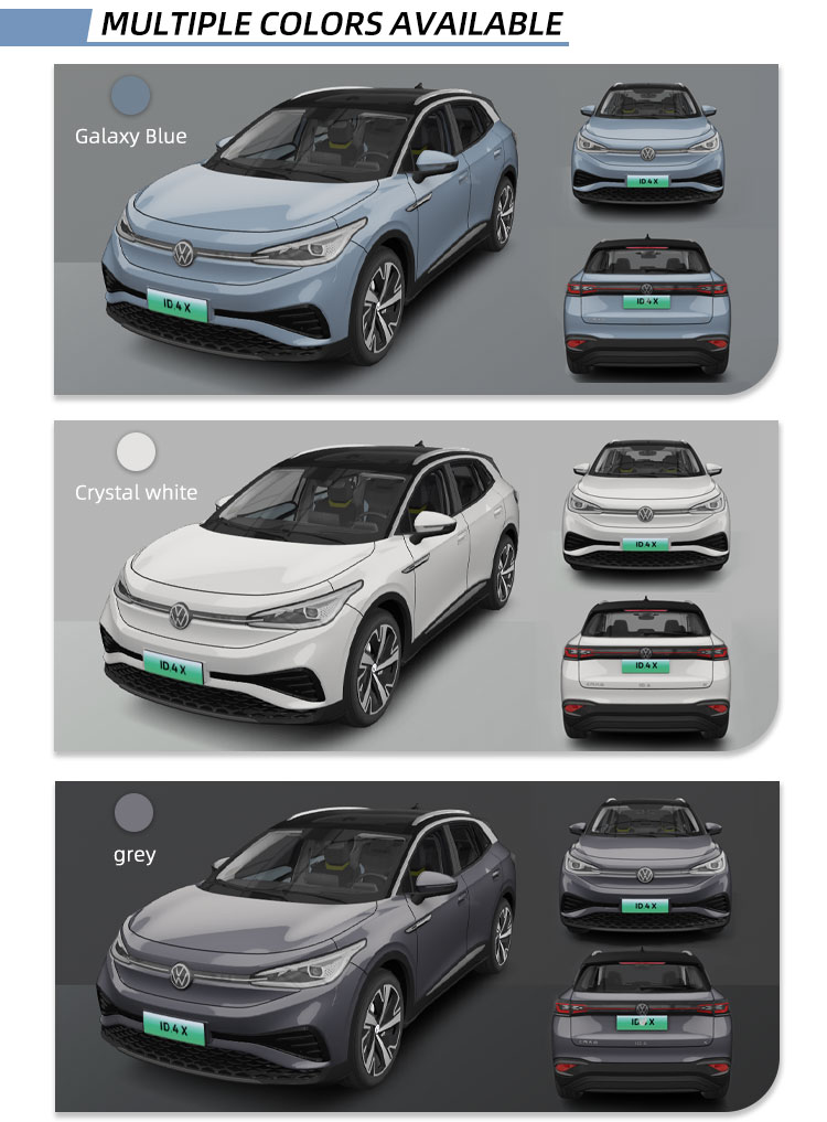 The cheapest electric vehicle in China, VW ID3 ID4 ID6, white, green and gray, can provide video VIN code in stock
