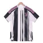 Juventus 2025-2026 season home player version jersey group customization