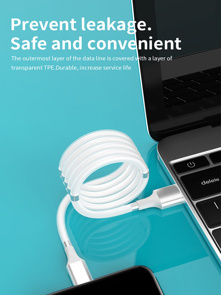 Quick Charging SGS Fast Charging Magnetic USB C Cable OEM