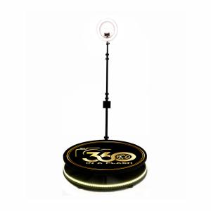 Quality Remote Control Ipad Selfie Ring Light Photo Booth 360 Degree Stand Automatic wholesale