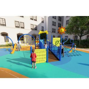 Quality 304 Stainless Steel HDPE Kids Playground Slide Commercial Use wholesale