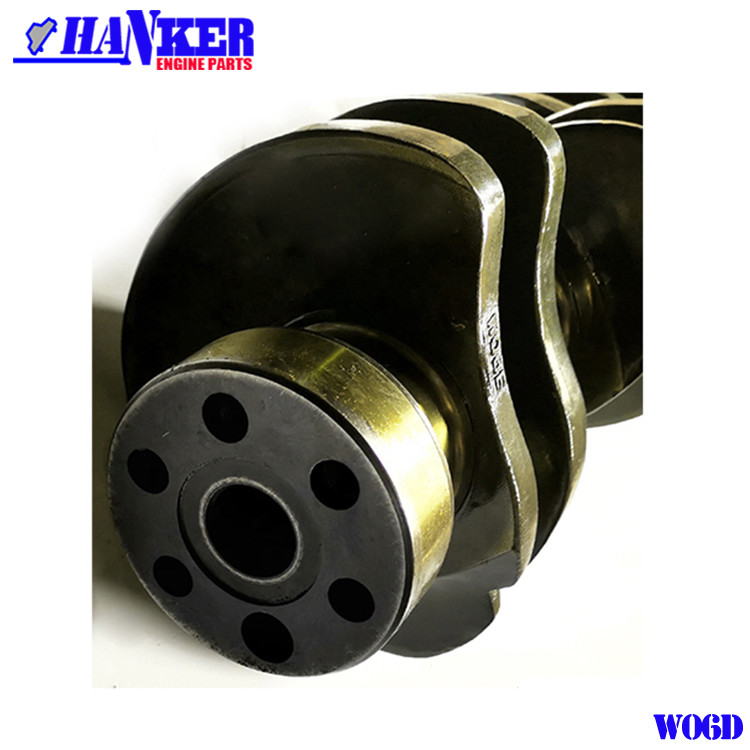 Nitriding Iron Steel W06D Diesel Engine Crankshaft