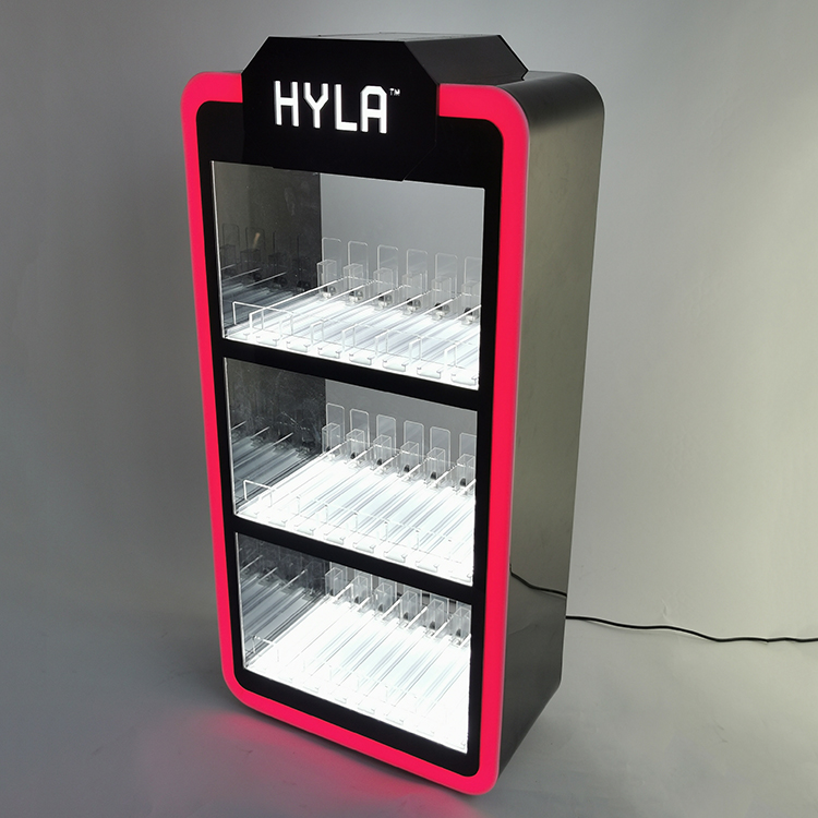 3 Tiers Vape Display Stand Plexiglass Cigarette Display Stand Tobacco Showcase