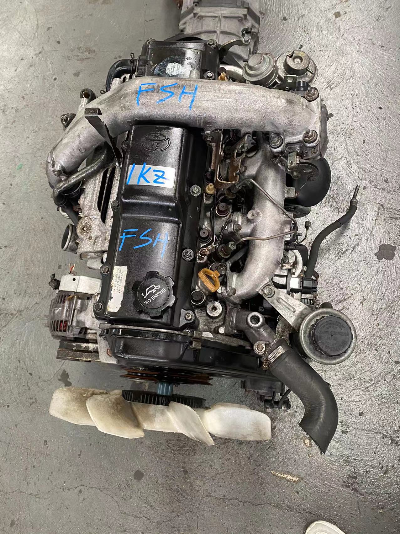 1KZT Diesel Engine Assembly for Prado Picar and Bully Off-road Capabilities OE NO. 1KZT