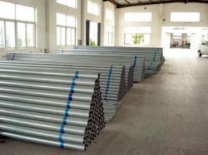 China High Precision Welding Galvanized Steel Pipe Square / Rectangular / Round Shape on sale