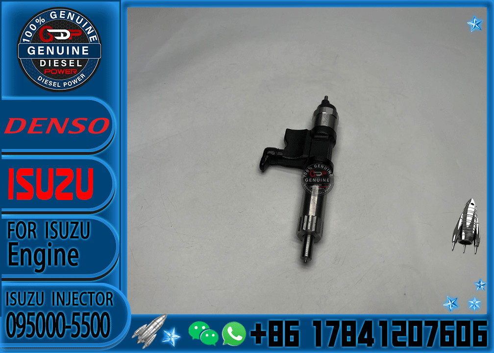Diesel Common Rail Injector 8-97367552-0 095000-5501 095000-5500 For Denso ISUZU 4HL1 6HL1 Injector