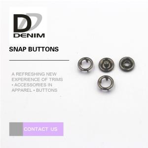 Quality Five Claws Gunmetal 20L Pearl Snap Buttons wholesale