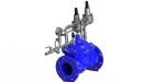 High Flow Capacity Surge Anticipator Valve , Anti Water Hammer Pressure Relief