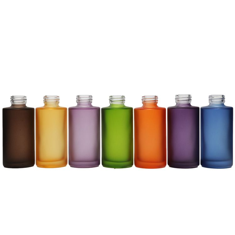 Screw Cap Glass Serum Bottle Cylinder Essential Oil Dropper Bottle 30ml