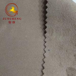 Quality cheap suede shoe fabric china manufacturer wholesale