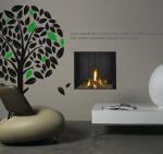 Custom Modern Tree Wall Flower Stickers G248 / Wall Sticker Art