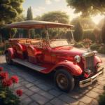 11 Seat Electric Vintage Golf Car Luxury Touring Classic Retro Car Street Legal